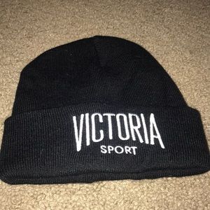 Victoria’s Secret Black Beanie